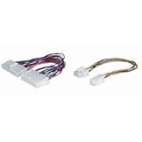 gr-kabel de EATX ATX Cable adaptador Set – 0,15 m, 24 pines ATX macho. a ATX de 20 pines ATX Hembra y 8 Pines Macho a 4 pines hembra. 12 V.
