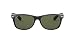 Ray-Ban Women's New Wayfarer Square Sunglasses, Black, 58 mm