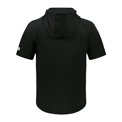 Russell Athletic Legend Tech Fleece Hoodie - Warm, Breathable Cage Jacket with Pocket - Outdoor & Everyday Comfort!2