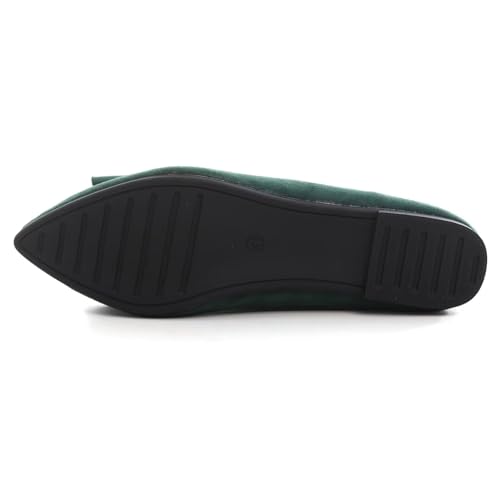 Image of SAILING LU Women's Bow-Knot Pointed Toe Ballet Flats