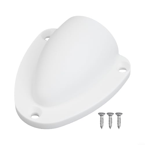 Cubierta de sellado de cables de nailon robusta adecuada para diversas aplicaciones, incluyendo vela y navegación (blanco pequeño)