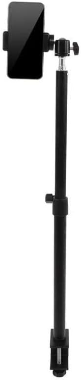 C-clamp Light Tripod Desktop Stand 2 Sections Adjustable Phone Video for LED Smartphone Live Broadcast