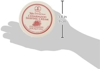 Taylor of Old Bond Cedarwood Shaving Cream, 0.33 Pound