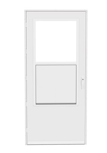 LARSON 370-50 Life-Core Reversa Screen White 30-in. Storm Door