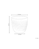 Zoom IMG-2 beliani vaso da giardino per Zoom IMG-2 beliani vaso da giardino per