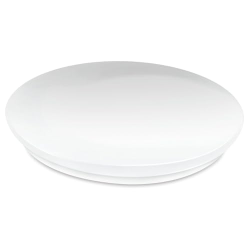 MATEL Plafonnier LED rond extra plat de surface 18 W lumière neutre 4 000 K