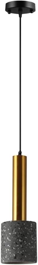 Lámpara colgante lineal de concreto CNCNSH con iluminación LED de 7W para techo individual
