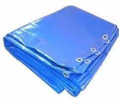 PlantaZee 9FT X 6FT TarpaulinsTirpal Tadpatri Tharpai Thadika Waterproof Blue Color Extra Strong(9X6 FT)