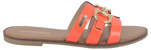 LES TROPEZIENNES PAR M. BELARBI Hamia, Zapatos Ciudad Mula y Zueco Mujer, Coral neón, 39 EU