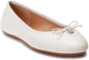 LAUREN Ralph Lauren Women's Jayna Driver Ballet Flat, Black