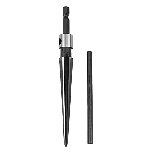 MACIMO Taper Reamer 3-13mm Hex Reamer Fluted Hand Steel Bridge Pin Hole Chamfer Woodworking Cutting Tool Core Drill Bit Reamer Tool