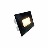 Efficienza e design: solo 4W di consumo con 150 lumen di luminosità e fascio a 120°. Elegante vetro frontale con corpo in PC bianco.
