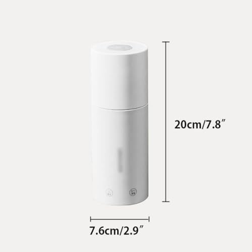 Hervidor eléctrico portátil de acero inoxidable 350 ml blanco miniatura 2