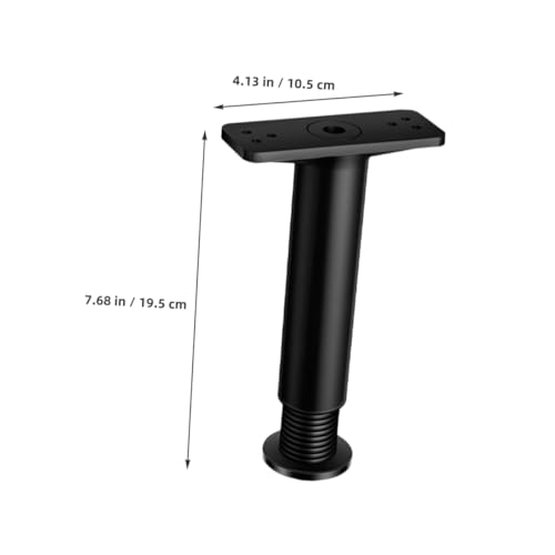 Patas ajustables para cama soporte central de muebles resistente juego de 4 8
