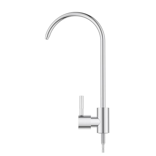 Filtre à eau purificateur de robinet de cuisine en acier inoxydable