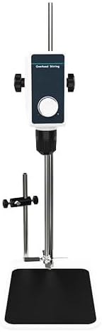 Overhead Mixer Stirrers Equipment Mixing Instrument with Max Mmount of Stirring 10L 100-1000rpm Max Torque 20N.cm Max Viscosity 10000mPas Brushless Motor Strong Motivation