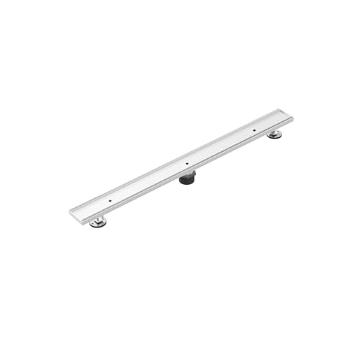 BRONSTARZ Tile Insert Linear Shower Drain 304 Stainless Steel, Removable Cover Rectangular Floor Drain with Hair Strainer & Adjustable Feet - for Bathroom/Kitchen, CUPC Certified (40 Inch)