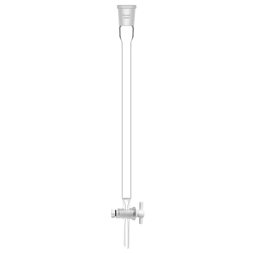Colonne de chromatographie stonylab en verre borosilicaté de haute précision pour laboratoire