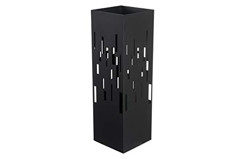 HERSIG - Paraguero Diseño | Paraguero Original de Estilo Moderno Minimalista - Color Negro