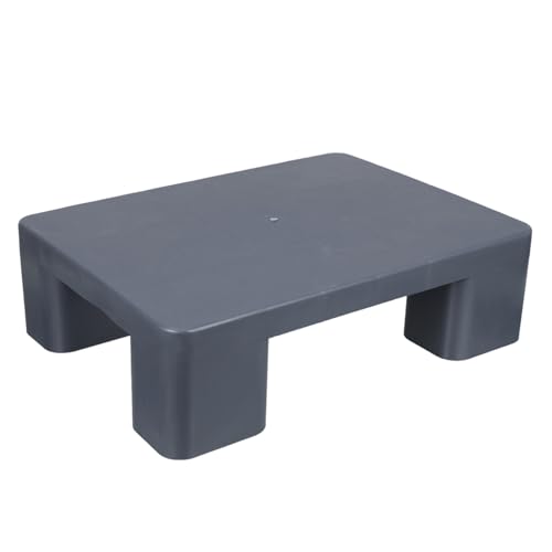 TEHAUX Palets Plástico Resistentes al Desgaste y Impermeables para Almacenamiento en Sótanos y Almacenes, Plataforma Ligera para Palets de Interior