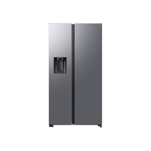 Samsung RS70F64KETEF, Réfrigérateur américain 640 L, Side‑by‑Side, inox Platinum, distributeur eau‑glaçons, Wi‑Fi + Froid ventilé