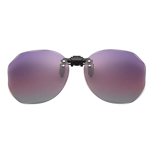 Long Keeper Clip Lunettes de Soleil Polarisées pour Femmes Hommes Sans Cadre Clip Solaire pour Lunettes De Vue Lunettes de Soleil Polarisées à Clipser