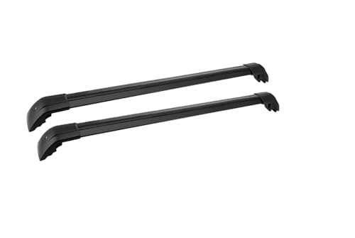 Barres de toit transversales verrouillables Mitsubishi Outlander 2013 a 2021 aluminium