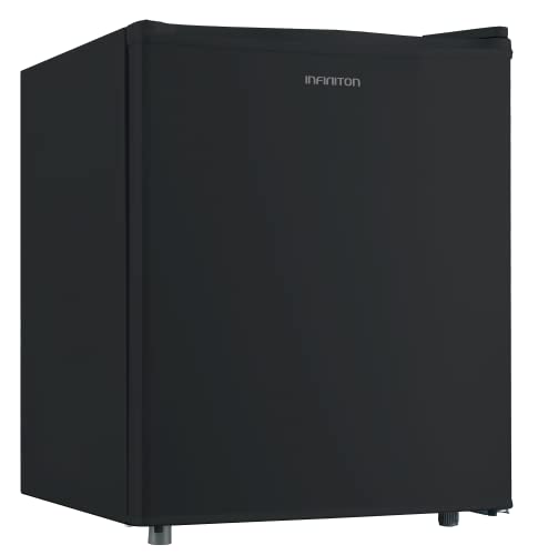 Infiniton Congelador Vertical CV-51N (A+/F, Negro, Puerta reversible, Termostato regulable, Independiente)