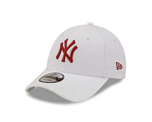 New Era New York Yankees Fankappe Major League Baseball Kopfbedeckung weiß NY Logo MLB - One-Size 1