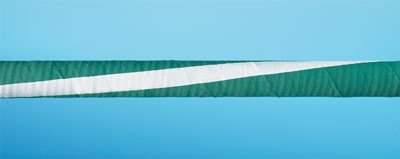 Tuyau chimfluor 3/4" ID flexible en caoutchouc 10 pi pour acides et solvants