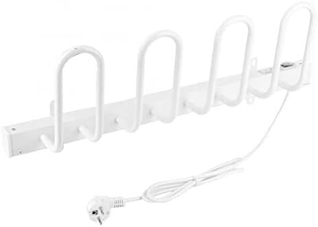 Secador de zapatos eléctrico blanco de pared miniatura 2