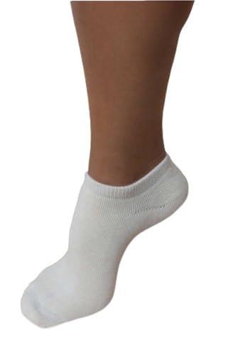 Spun Bamboo Men's and Women's Bamboo Viscose No Look Socks - Breathable Odor Control Full Cushion Sensitive Skin Soft
