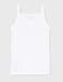 Petit Bateau Set of 2 Girls Underwear White Vests with Straps Style 53295-53357 Sizes 2-18 (Size 8 Style 53295 Girls)