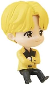 Figura inspirada en BTS para monitor de mantequilla, los 7 miembros, colección de figuras de monitor, coleccionables con todos los personajes