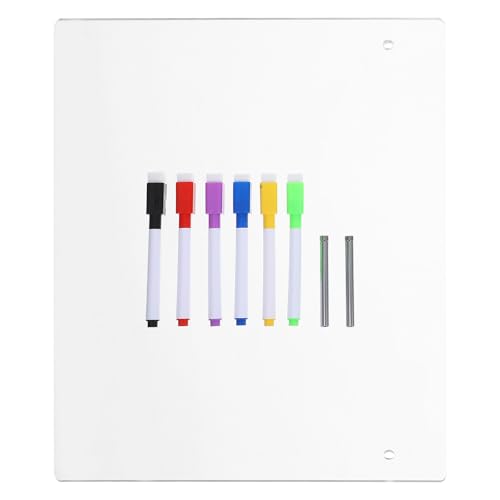 Tableau mémo de bureau transparent idéal pour organiser le télétravail