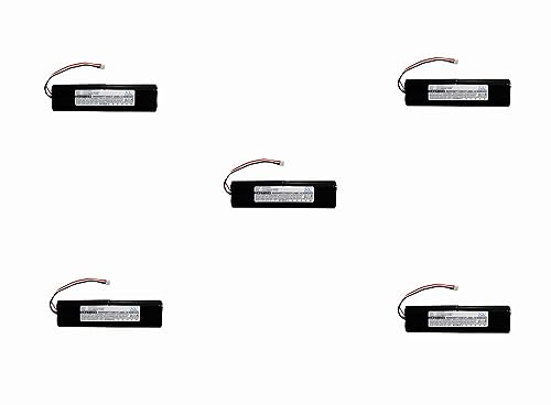 (5 Pack) XSP Battery for POLYCOM SoundStation 2W SoundStation 2W EX SoundStation2 Wireless Conferencing System PN 1520-07803-004 2200-07804-002 CP-2WBATT24 L04L40627