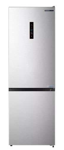 Frigorifico Combi Infiniton FGC-853C85XDM, 314 Litros, 186 cm de Altura, No Frost Clase D 35dB Inverter Fondo Especial 59cm Apertura 90º Inox