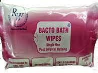 BACTO BATH WIPES24CMX32CM PACK OF 2(10X2)
