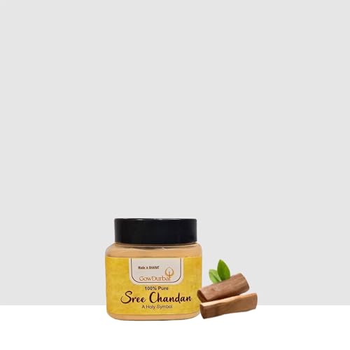 Image of Gowdurbar Sree Chandan 50g - Natural Quality | Sandalwood Powder [Pack of 3]