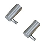 PILYON Maniglia Per Porta Scorrevole 2 Pz Maniglia A Scomparsa Maniglia Ad Apertura Libera Montaggio Superficiale Maniglia Della Porta Del Cassetto Dell'Armadio Dell'Armadio, 38 * 16 * 28mm