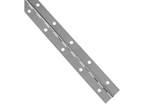 National Hardware N266-932 V571 Continuous Hinge in Stainless Steel,1-1/2