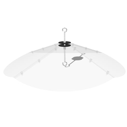 PirateAnt 24inch Squirrel Baffle for Hanging Bird Feeders,
