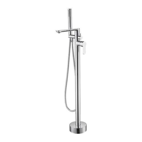 Douche cascade de baignoire chromée pour un rituel spa à domicile