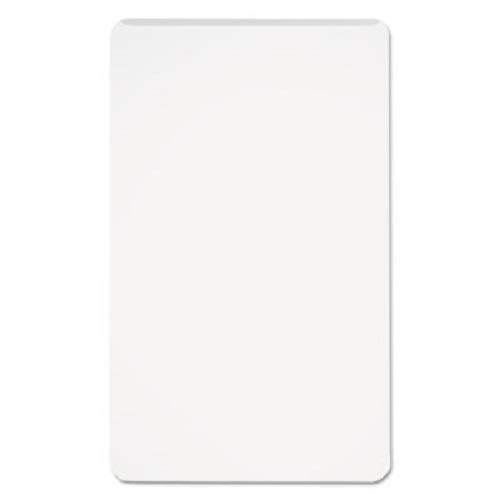 1InTheOffice Thermal Business Card Laminating Pouches, 5 mil, 3.75\" x 2.25\", Matte Clear, 100/Box