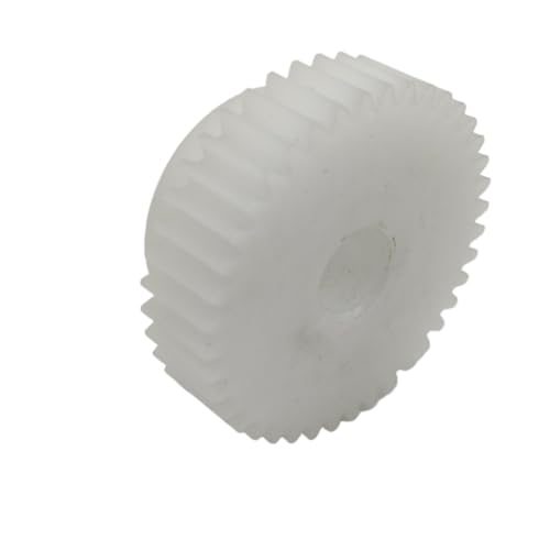 Cylindrical Drive 1pcs 0.8M 55T Plastic Cylindrical Gear with Step 0.8 Module 55 Teeth Spur Gear POM Nylon Straight Teeth Gear Pinion Rack Machinery(7mm)