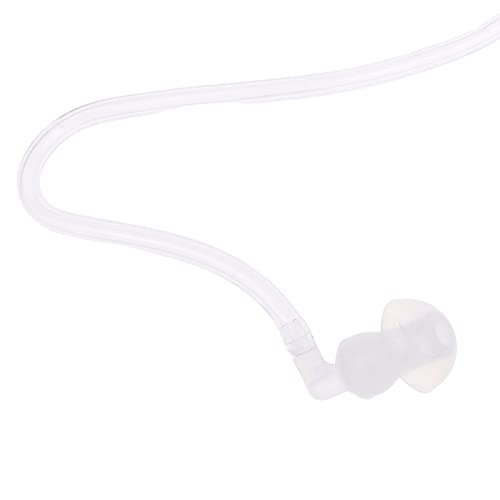 Auriculares estéreo con tubo de aire y micrófono 3.5mm miniatura 5