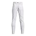 Under Armour Boys Utility Baseball Pant, (100) White / / Black, Small