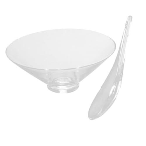 Cabilock 耐熱ガラス製抹茶碗とスプーン 茶碗 緑茶用ティーボウル 簡単操作 耐久性あり お茶会や家族集まりに適した和風デザイン