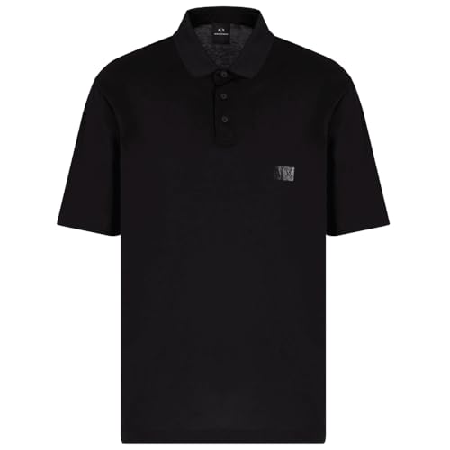 Armani Exchange Men's Pu A|x Box Logo Polo