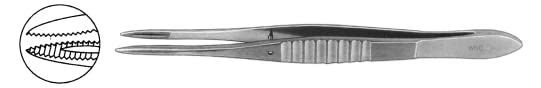 Moorfield Conjunctival Forceps Straight Shaft Plain Serrated Jaws with Grooves (B0BRQBQMN7) Amazon Price History, Amazon Price Tracker
